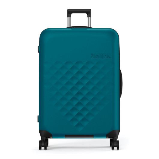 Rollink Flex 360 Spinner Suitcases Deep Lagoon